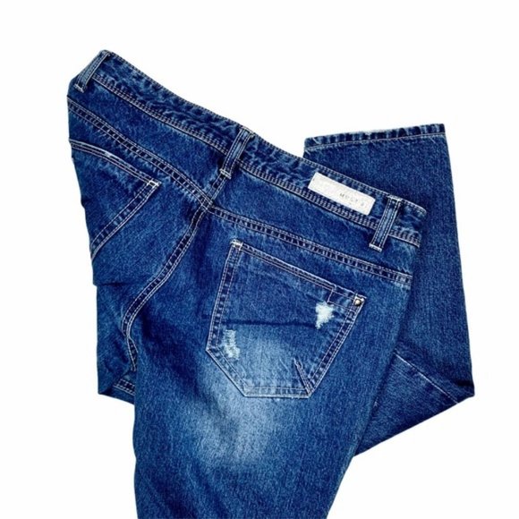 (Up To 50% Off SALE)  Must Be Distressed Denim Jeans - Picture 3 of 3
